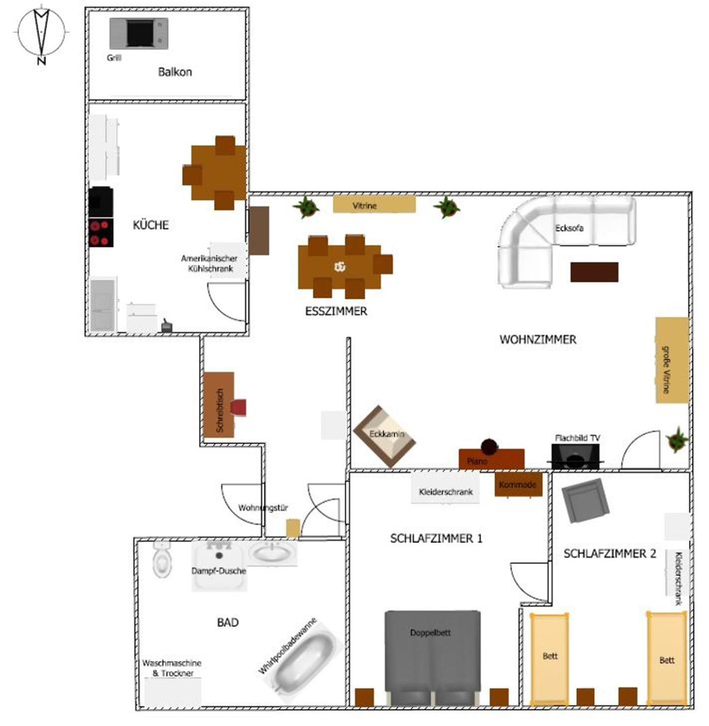 Komfort Ferienwohnung Biene Saarbrücken Dış mekan fotoğraf